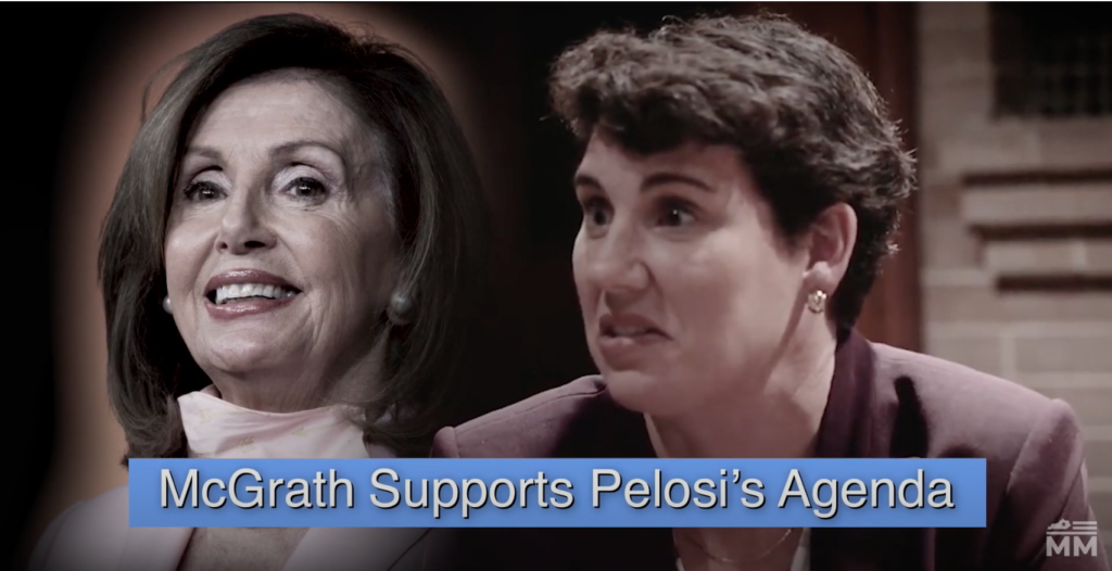 New Ad: Amy McGrath Puts Nancy Pelosi’s Agenda Ahead of Kentucky Jobs